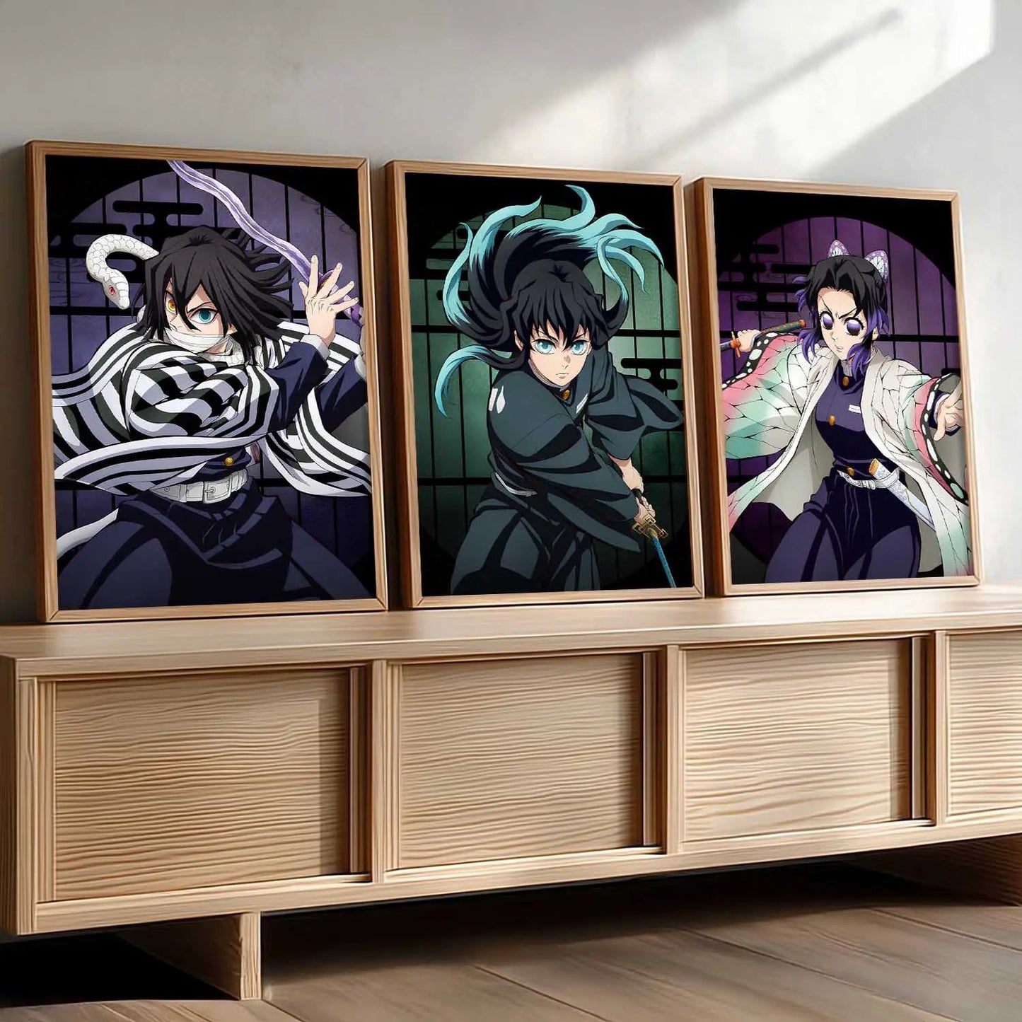 Japanese Anime Wall Art Paintings for Living Room Bedroom