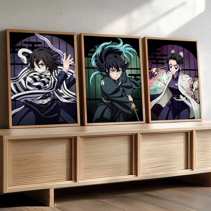 Japanese Anime Wall Art Paintings for Living Room Bedroom