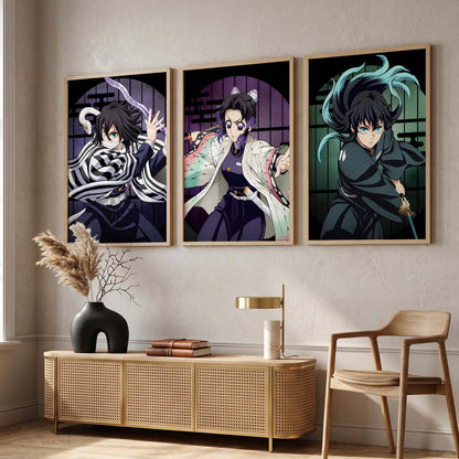 Japanese Anime Wall Art Paintings for Living Room Bedroom