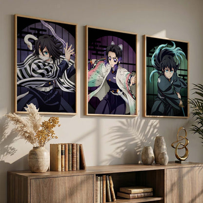 Japanese Anime Wall Art Paintings for Living Room Bedroom