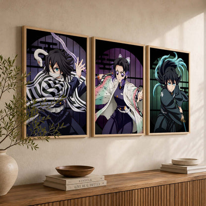 Japanese Anime Wall Art Paintings for Living Room Bedroom