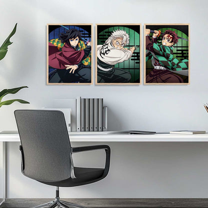 Japanese Anime Wall Art Paintings for Living Room Bedroom
