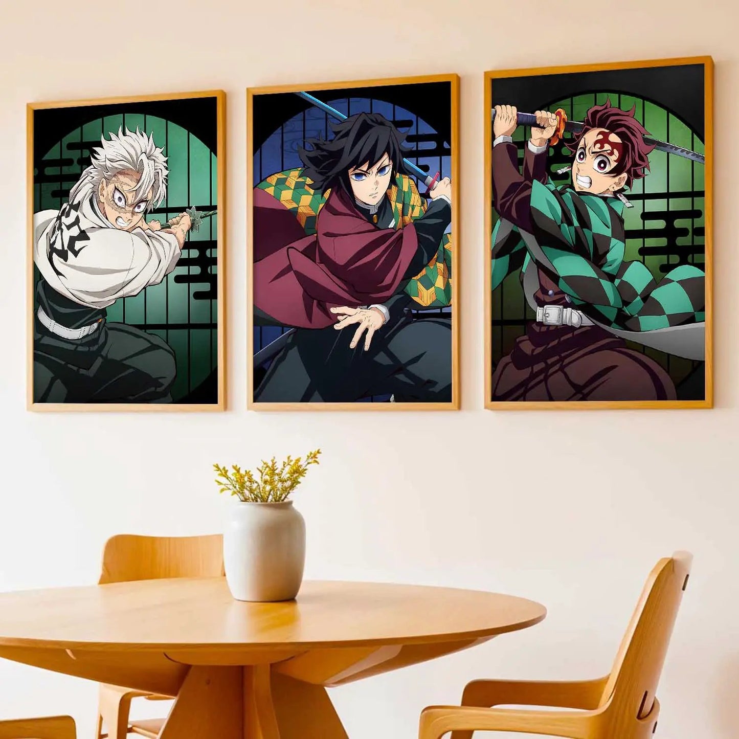 Japanese Anime Wall Art Paintings for Living Room Bedroom
