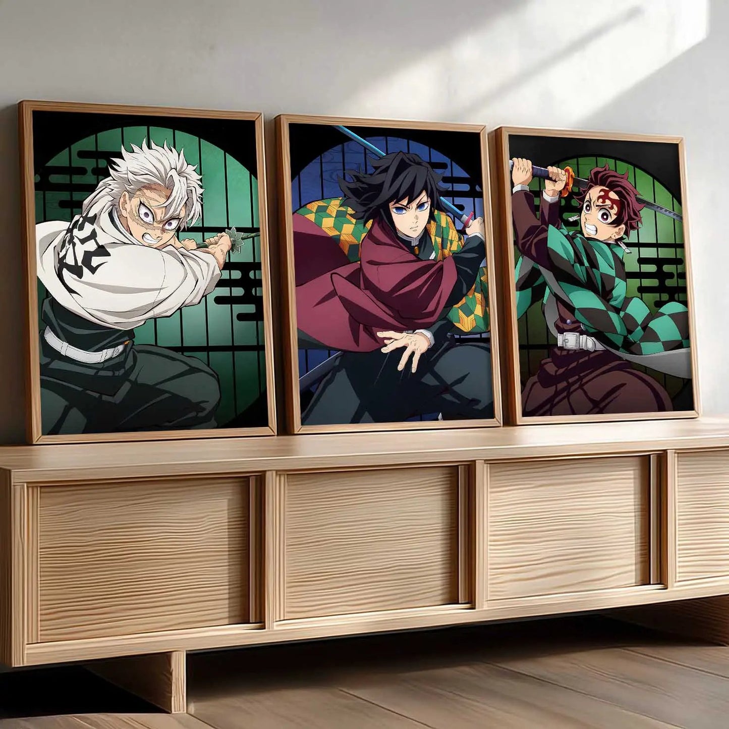 Japanese Anime Wall Art Paintings for Living Room Bedroom