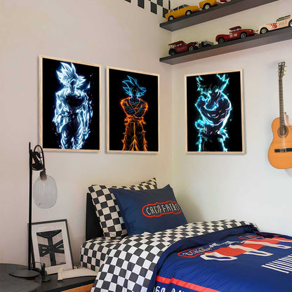 Japanese Aesthetic Anime Wall Art Paintings for Living Room Bedroom