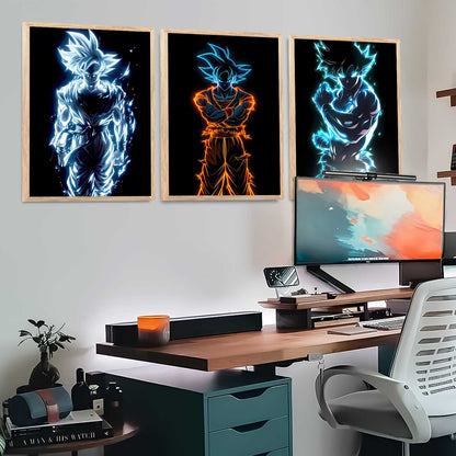 Japanese Aesthetic Anime Wall Art Paintings for Living Room Bedroom