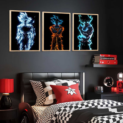 Japanese Aesthetic Anime Wall Art Paintings for Living Room Bedroom