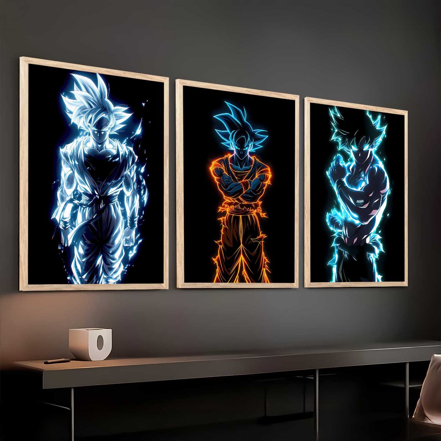 Japanese Aesthetic Anime Wall Art Paintings for Living Room Bedroom