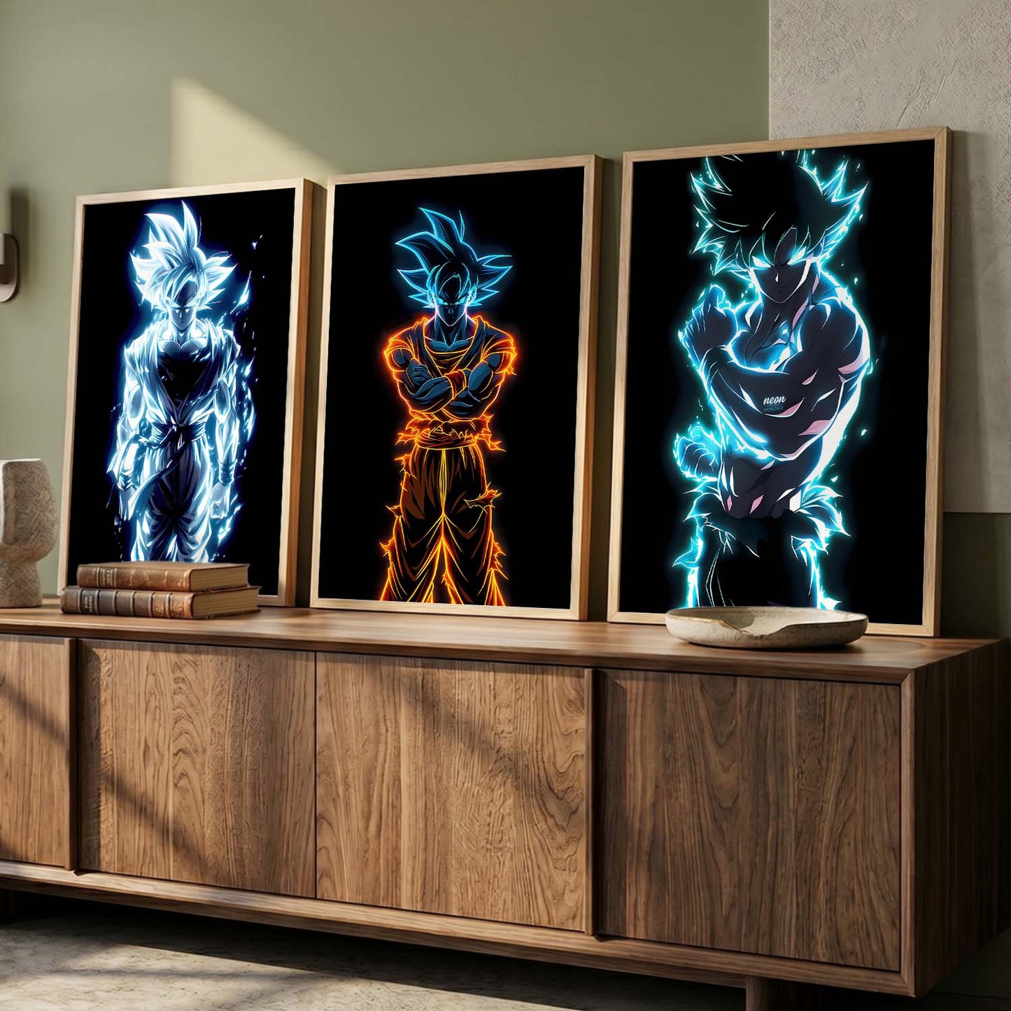 Japanese Aesthetic Anime Wall Art Paintings for Living Room Bedroom