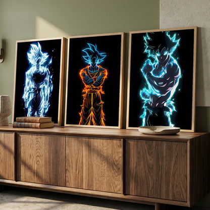Japanese Aesthetic Anime Wall Art Paintings for Living Room Bedroom