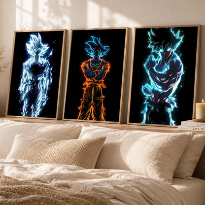 Japanese Aesthetic Anime Wall Art Paintings for Living Room Bedroom