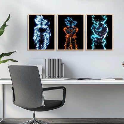 Japanese Aesthetic Anime Wall Art Paintings for Living Room Bedroom