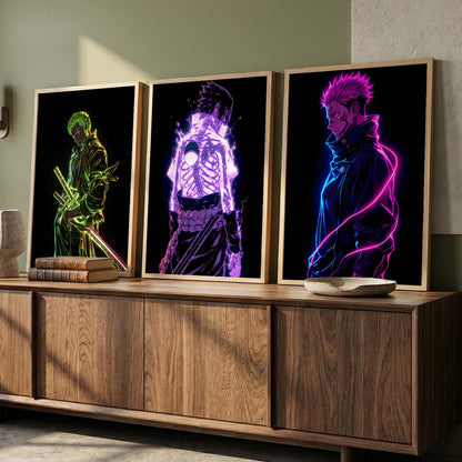 Japanese Anime Wall Art Paintings for Living Room Bedroom