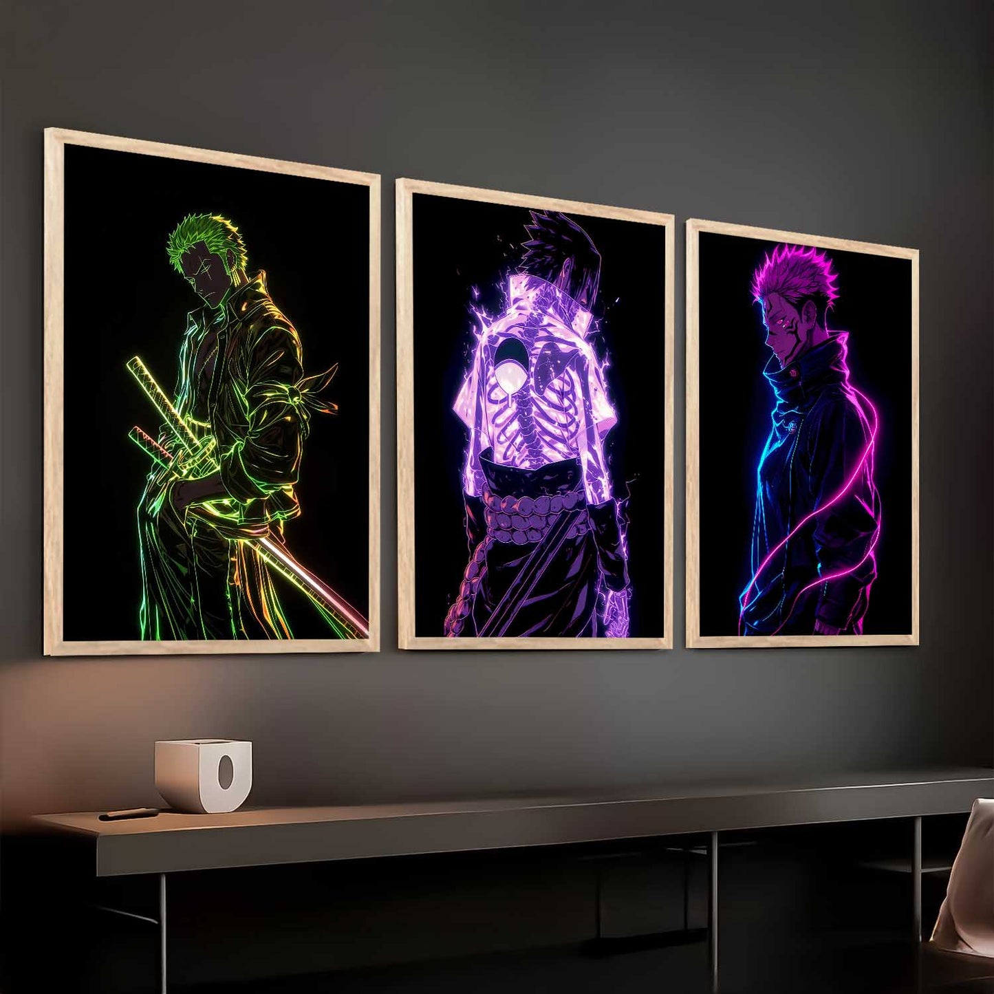 Japanese Anime Wall Art Paintings for Living Room Bedroom