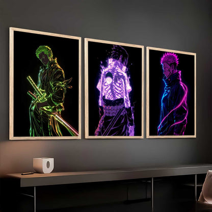 Japanese Anime Wall Art Paintings for Living Room Bedroom