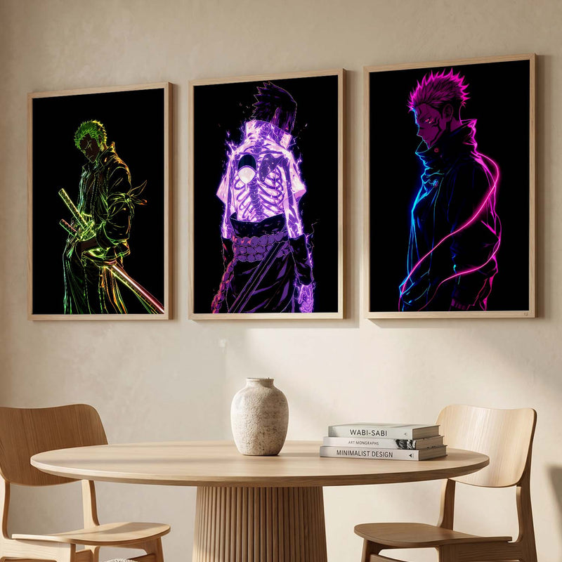 Japanese Anime Wall Art Paintings for Living Room Bedroom