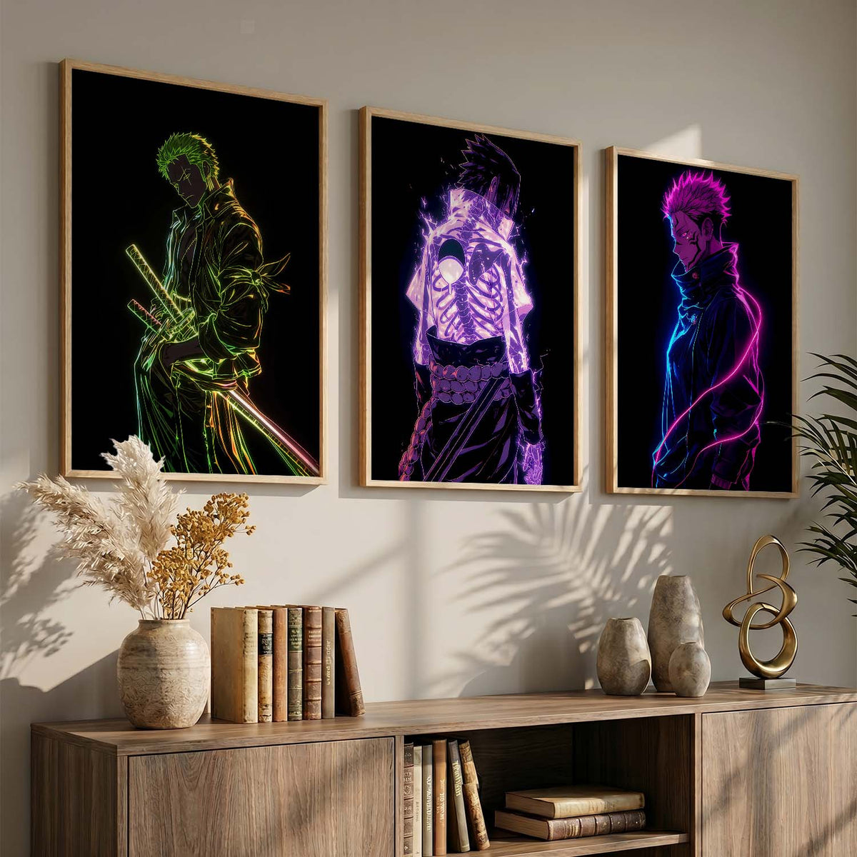 Japanese Anime Wall Art Paintings for Living Room Bedroom