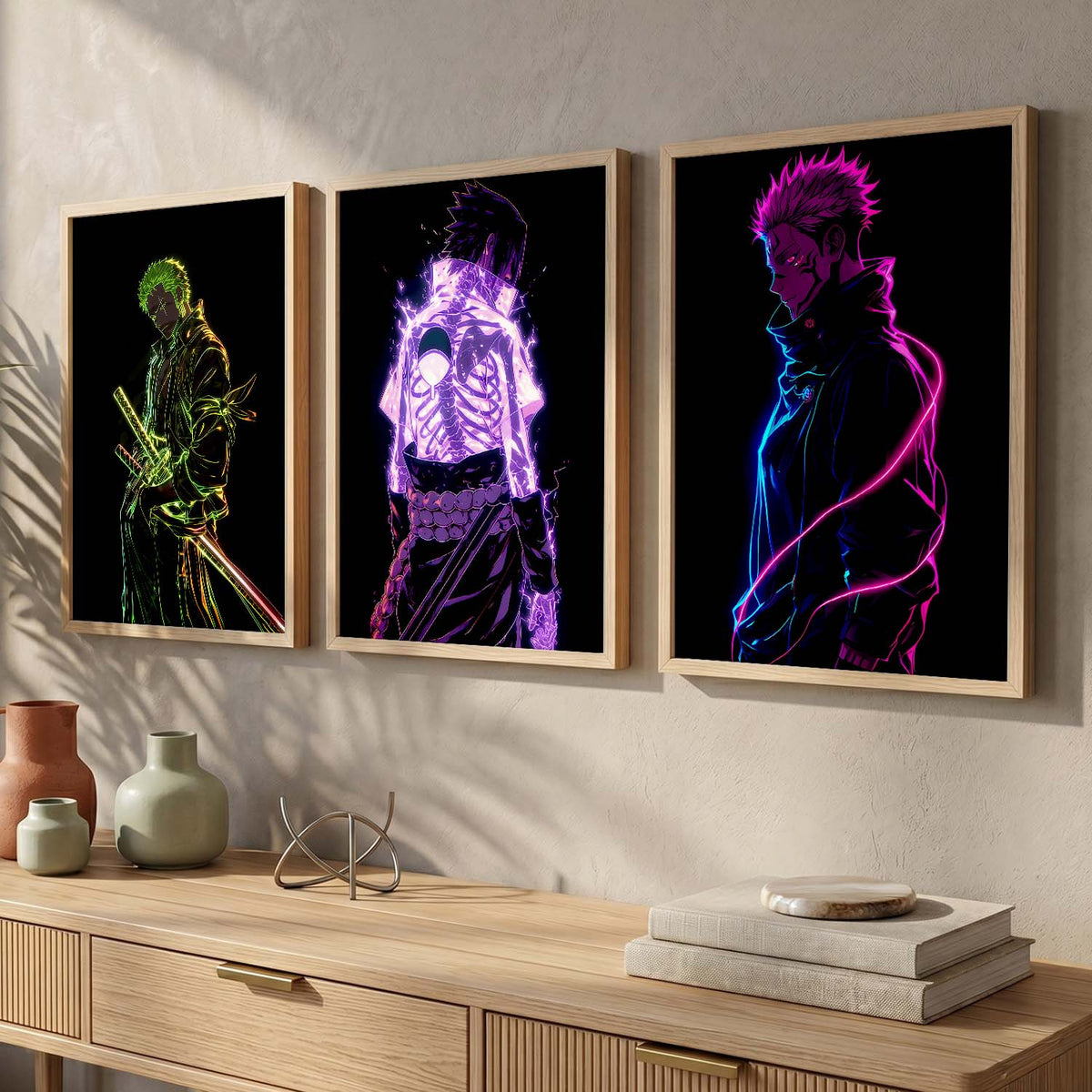 Japanese Anime Wall Art Paintings for Living Room Bedroom