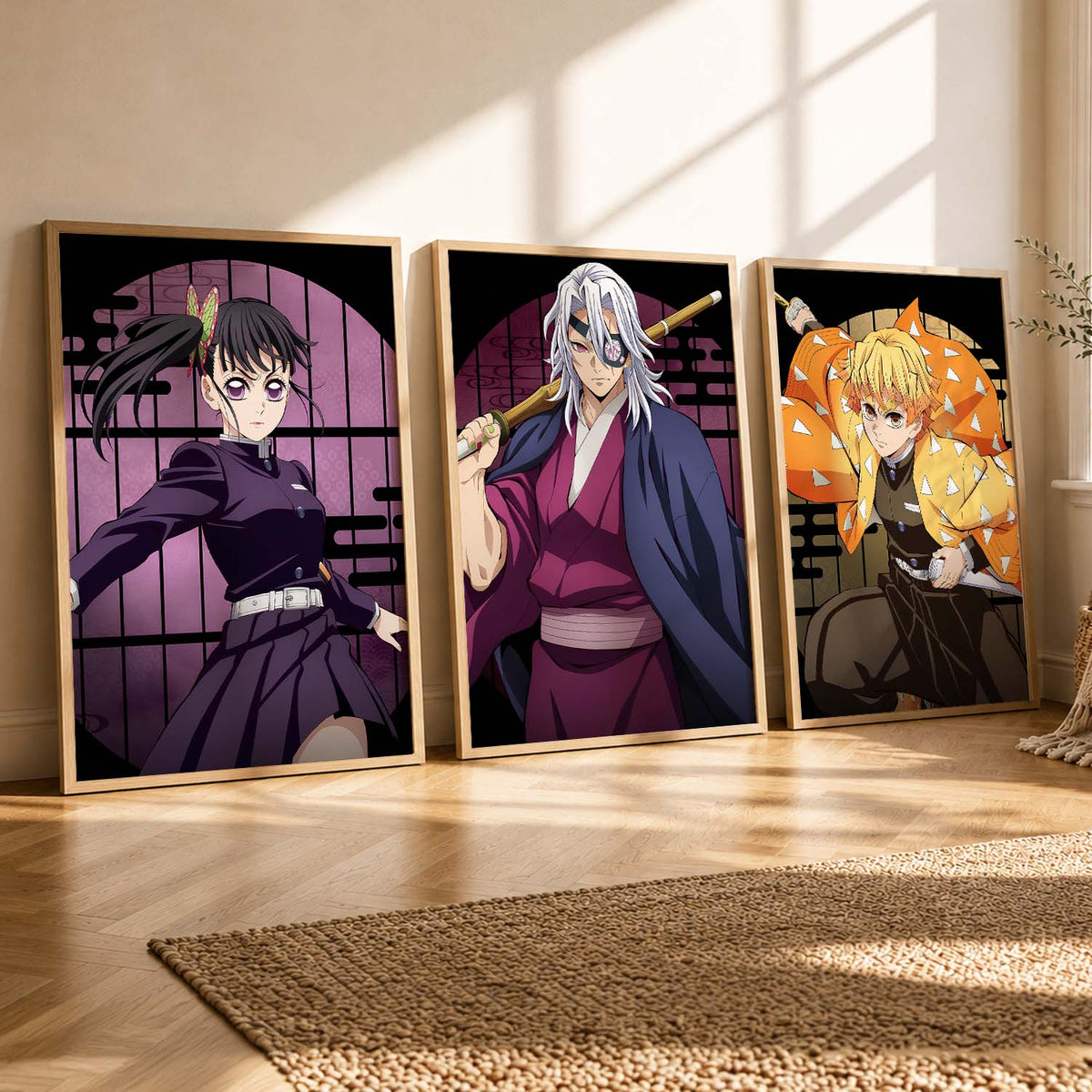 Japanese Anime Wall Art Paintings for Living Room Bedroom