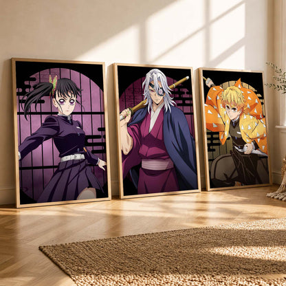 Japanese Anime Wall Art Paintings for Living Room Bedroom