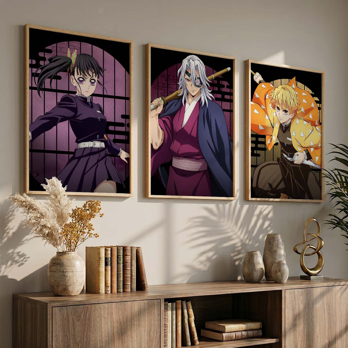 Japanese Anime Wall Art Paintings for Living Room Bedroom