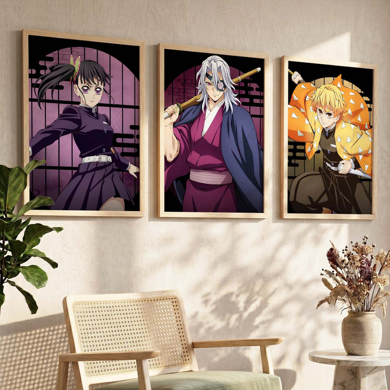 Japanese Anime Wall Art Paintings for Living Room Bedroom