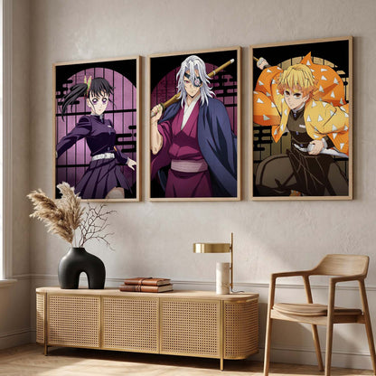Japanese Anime Wall Art Paintings for Living Room Bedroom