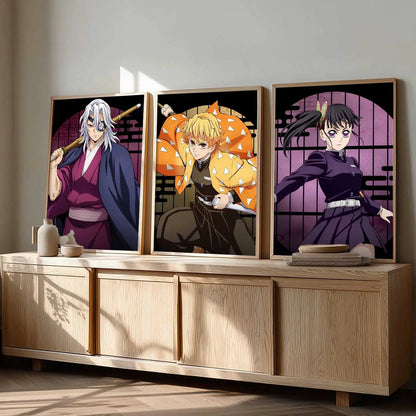 Japanese Anime Wall Art Paintings for Living Room Bedroom