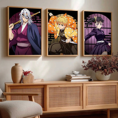Japanese Anime Wall Art Paintings for Living Room Bedroom