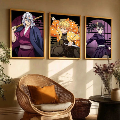 Japanese Anime Wall Art Paintings for Living Room Bedroom