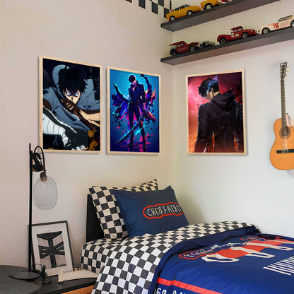 Japanese Anime Wall Art Paintings for Living Room Bedroom