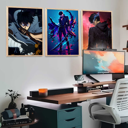 Japanese Anime Wall Art Paintings for Living Room Bedroom