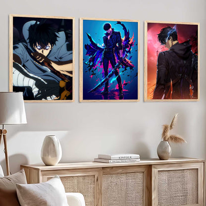 Japanese Anime Wall Art Paintings for Living Room Bedroom
