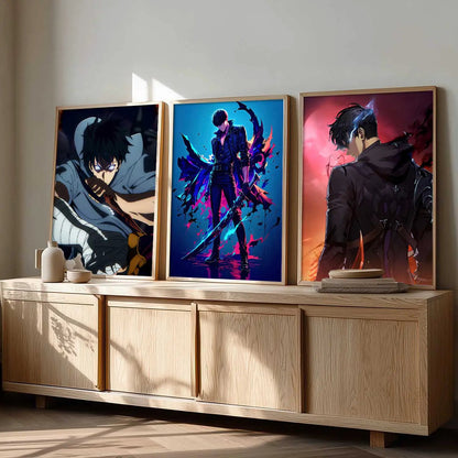 Japanese Anime Wall Art Paintings for Living Room Bedroom