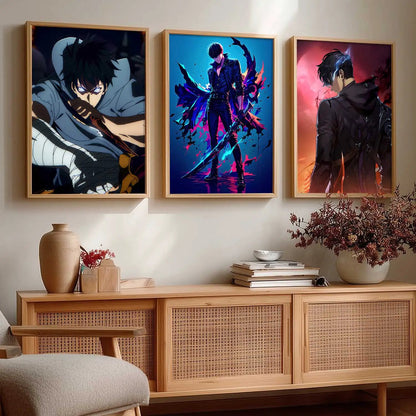 Japanese Anime Wall Art Paintings for Living Room Bedroom