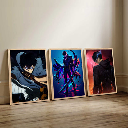 Japanese Anime Wall Art Paintings for Living Room Bedroom