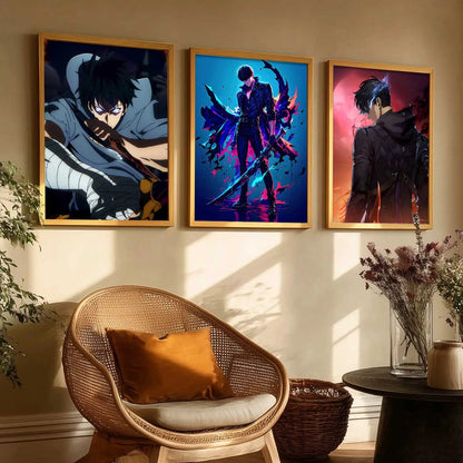 Japanese Anime Wall Art Paintings for Living Room Bedroom