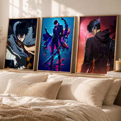 Japanese Anime Wall Art Paintings for Living Room Bedroom