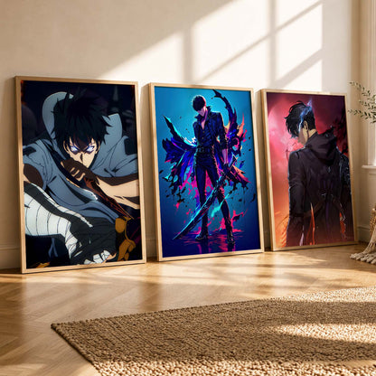 Japanese Anime Wall Art Paintings for Living Room Bedroom