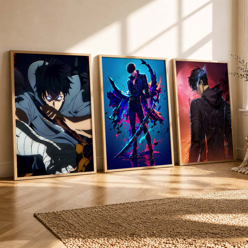 Japanese Anime Wall Art Paintings for Living Room Bedroom