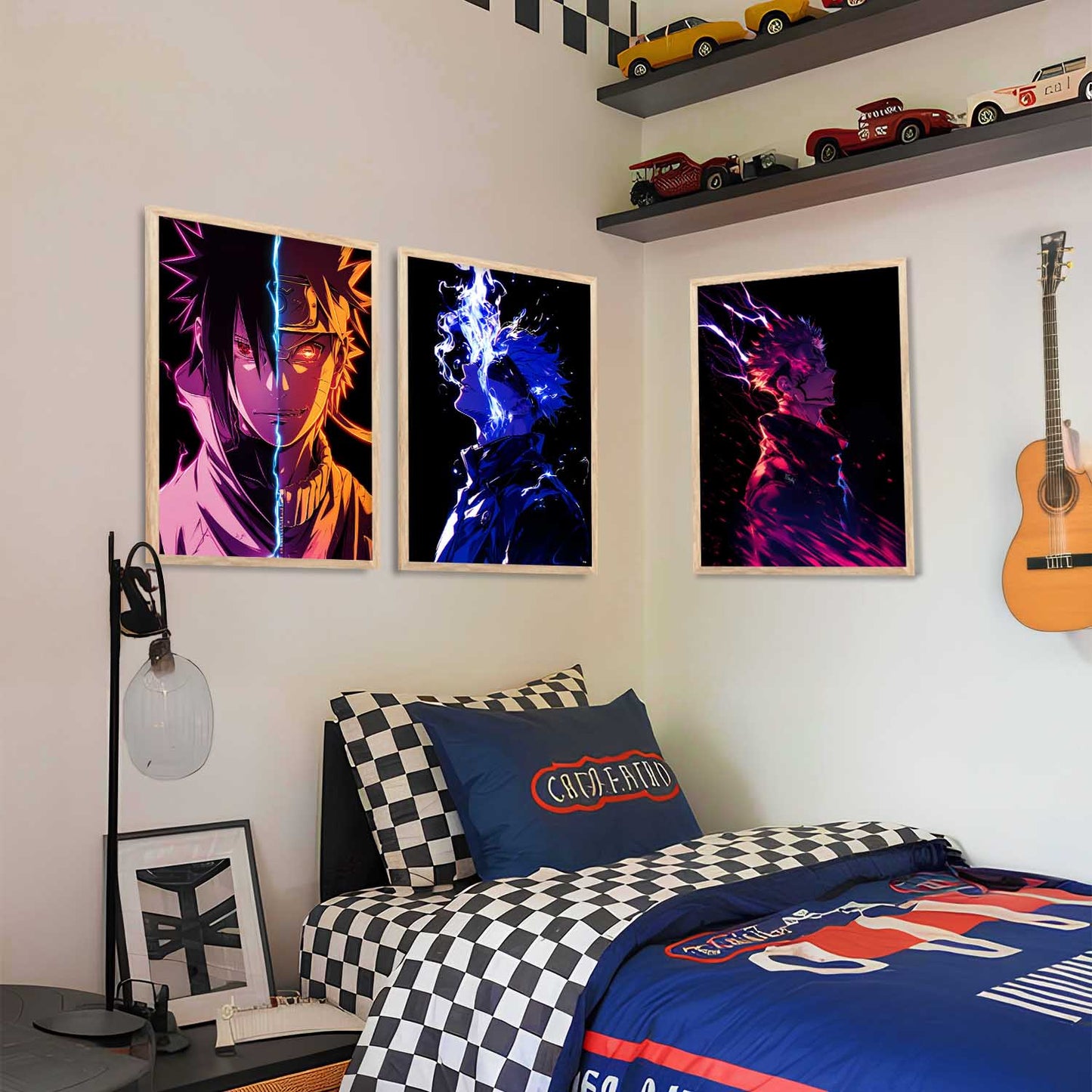 Japanese Anime Characters Wall Art Paintings for Living Room Bedroom