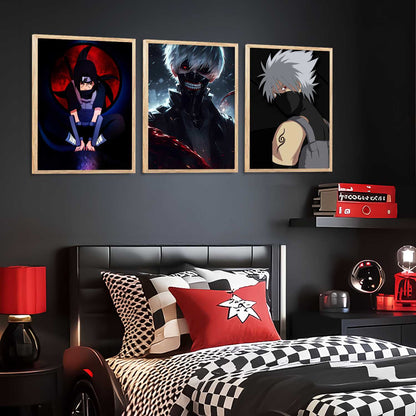 Japanese Anime Wall Art Paintings for Living Room Bedroom