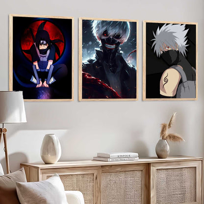 Japanese Anime Wall Art Paintings for Living Room Bedroom