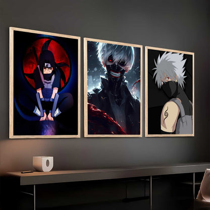 Japanese Anime Wall Art Paintings for Living Room Bedroom
