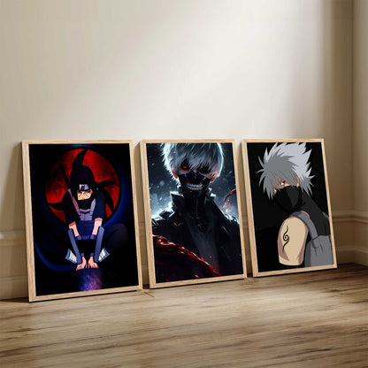 Japanese Anime Wall Art Paintings for Living Room Bedroom