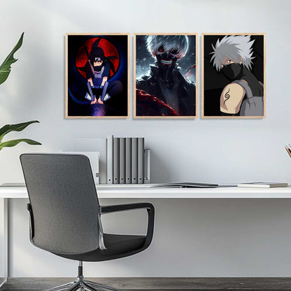 Japanese Anime Wall Art Paintings for Living Room Bedroom