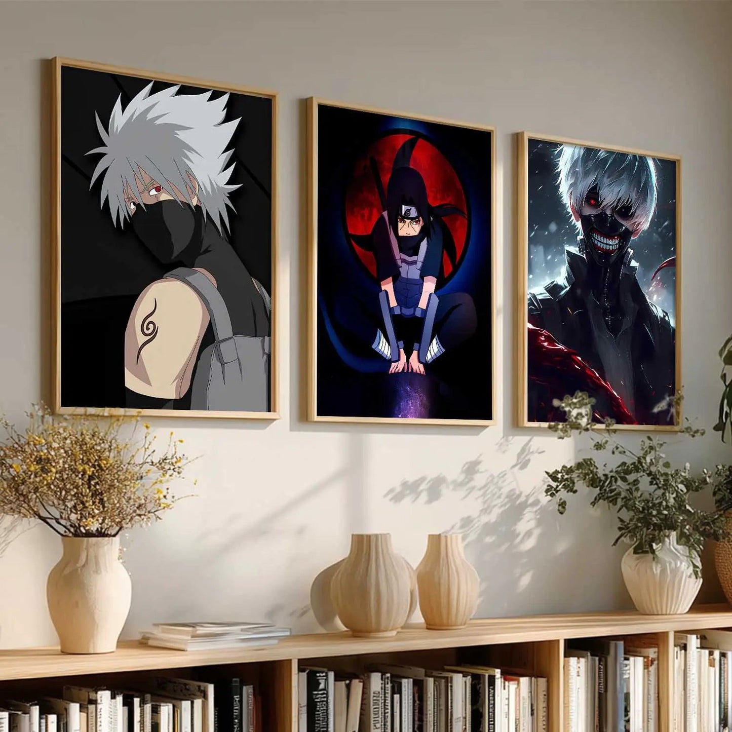 Japanese Anime Wall Art Paintings for Living Room Bedroom