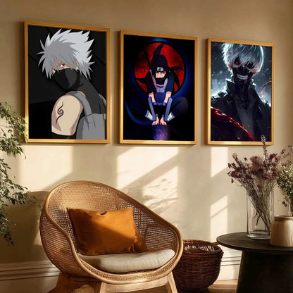 Japanese Anime Wall Art Paintings for Living Room Bedroom
