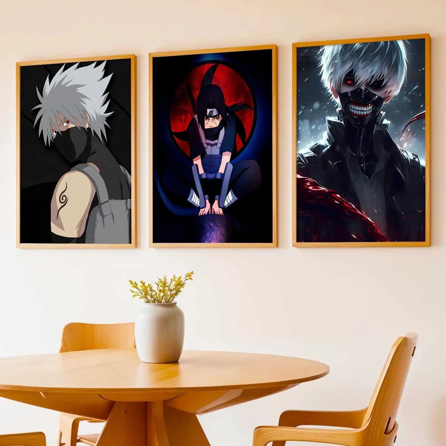 Japanese Anime Wall Art Paintings for Living Room Bedroom