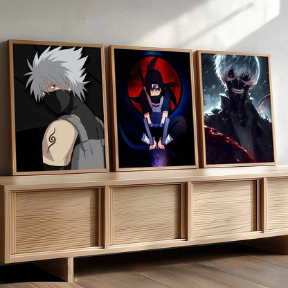 Japanese Anime Wall Art Paintings for Living Room Bedroom